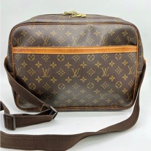 Vintage Louis Vuitton Monogram Reporter GM Messenger Bag SP0969 082422